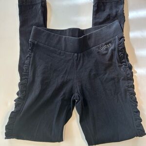 GUESS WOMANS BLACK LEGGINGS SIZE SMALL